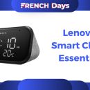 20 €, c’est tout ce que coûte le réveil connecté Lenovo Smart Clock Essential pendant les French Days