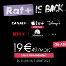 Canal+ revient avec Rat+ : une offre généreuse en contenu pour pas cher