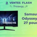 Samsung Odyssey G5 : ce célèbre moniteur PC de 27 pouces baisse son prix sur Amazon