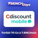 Voici le forfait mobile le plus intéressant des French Days : 70 Go pour seulement 7,99 €/mois
