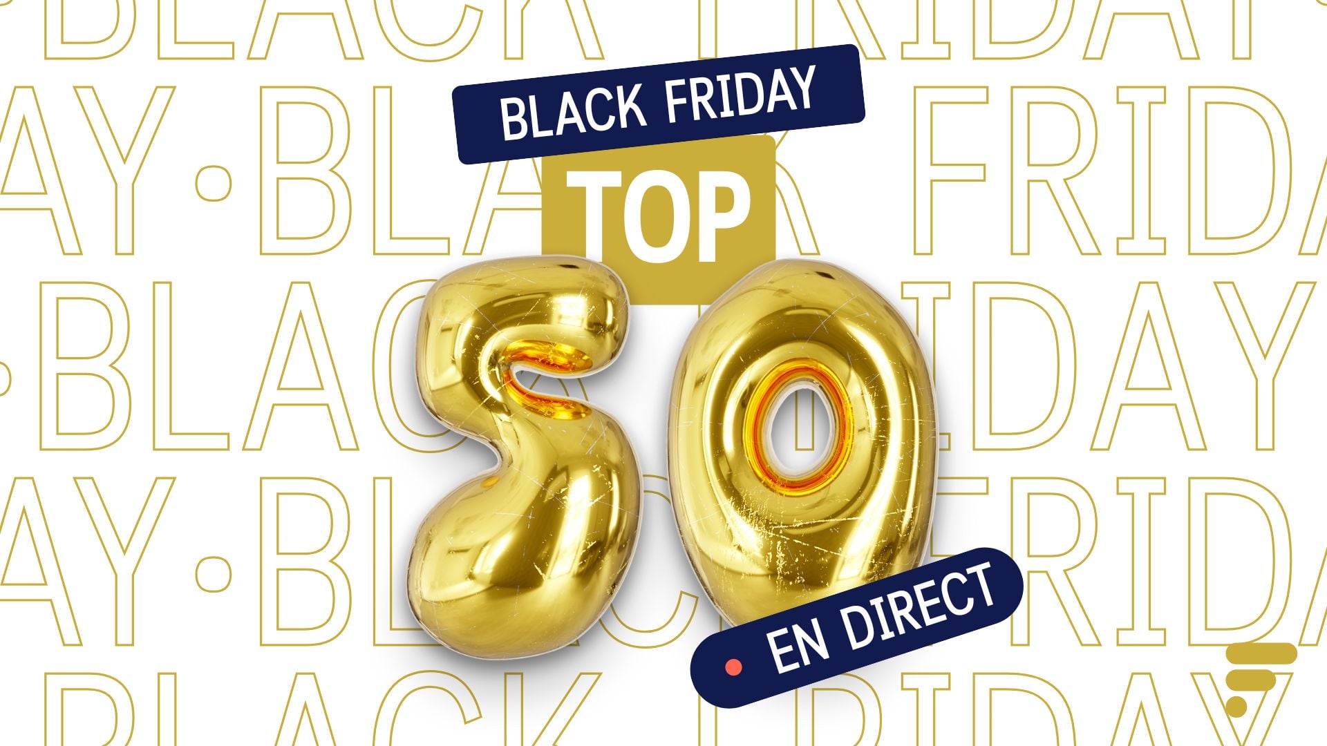 Le véritable Black Friday commence enfin : voici le TOP 50 des meilleures offres pour le jour J