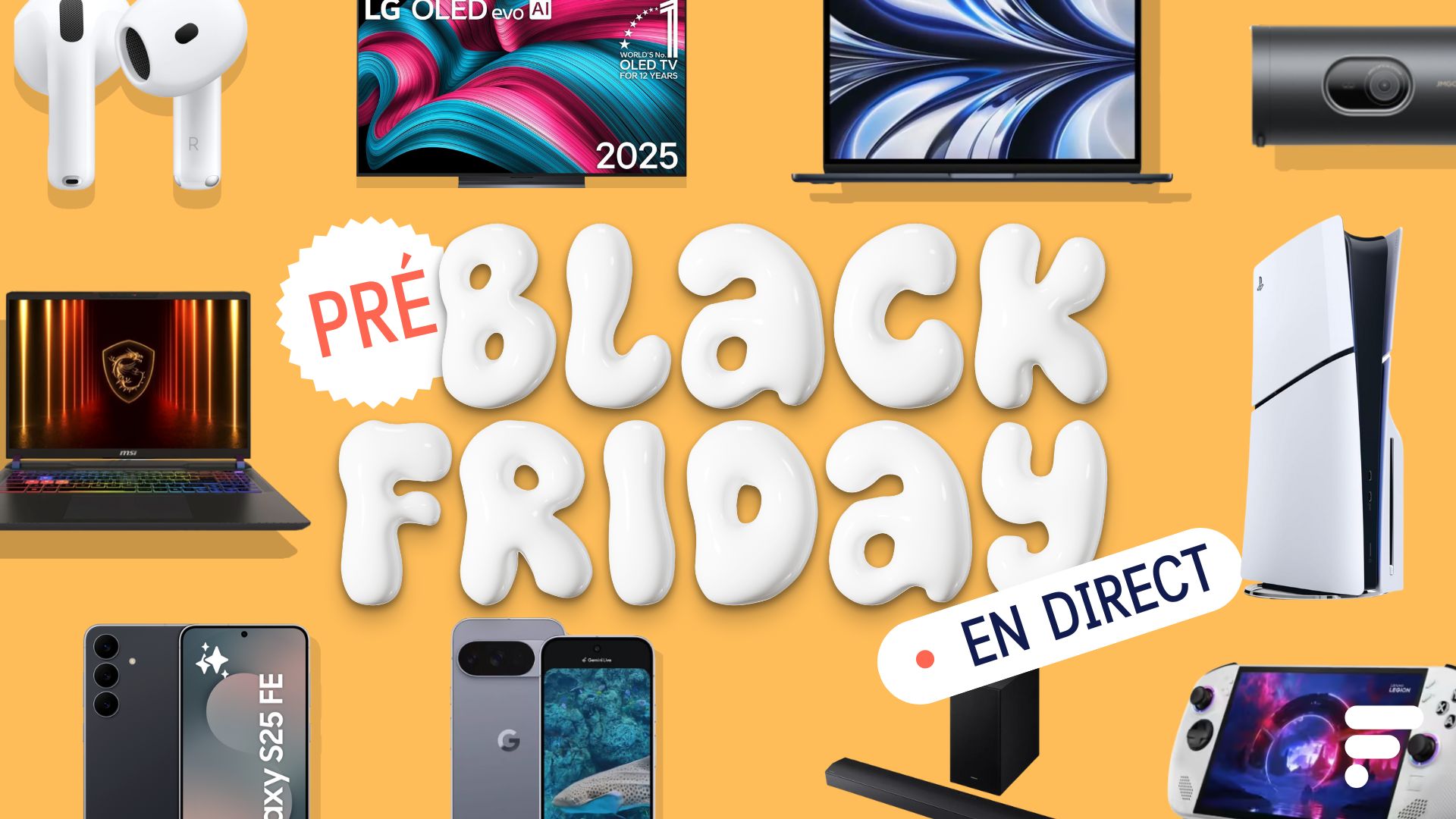Pré-Black Friday 2025 : voici les meilleures offres en DIRECT d’Amazon, Boulanger, Fnac, Darty…