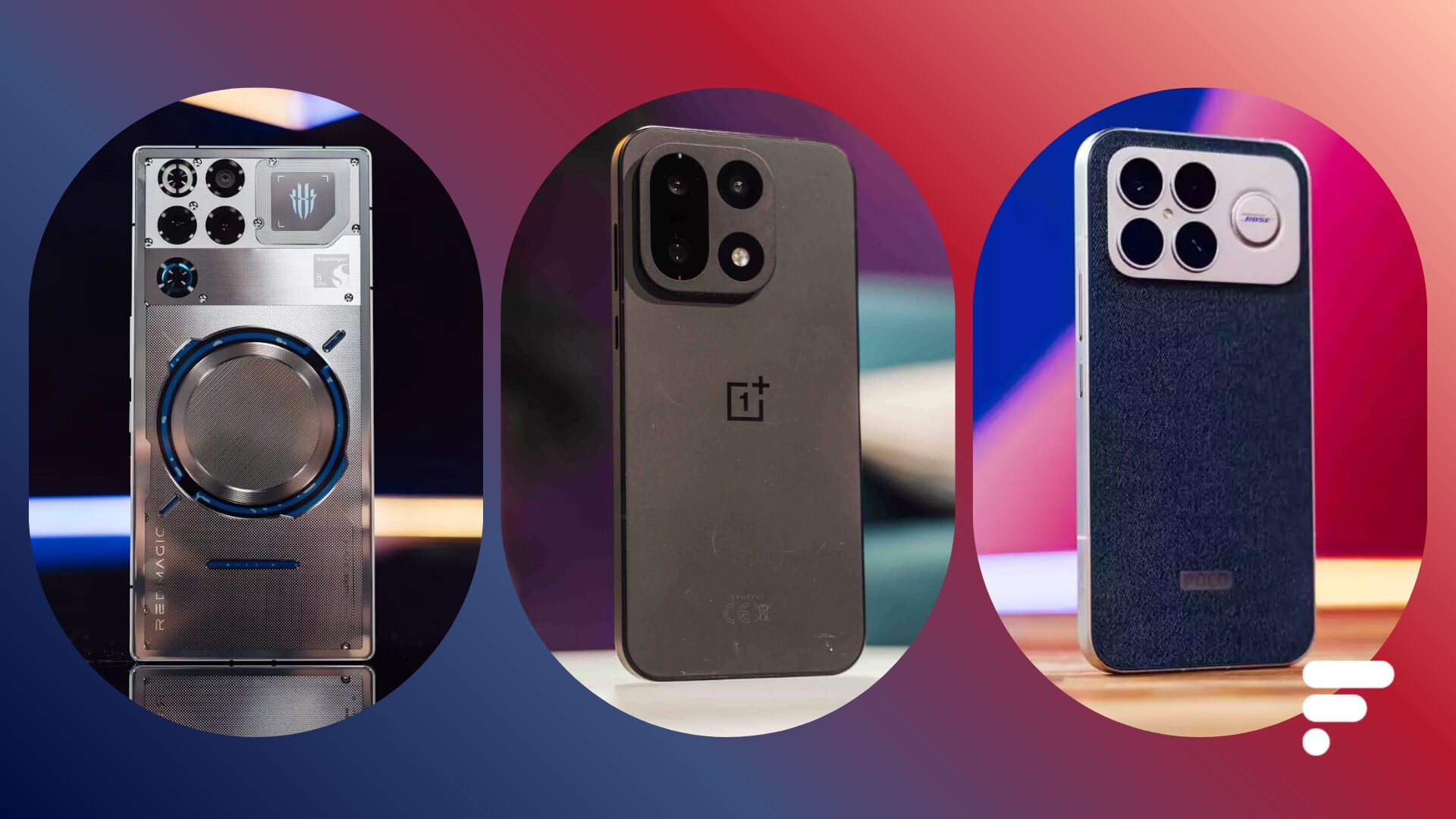 Le top 3 de nos coups de coeur smartphones en décembre 2025