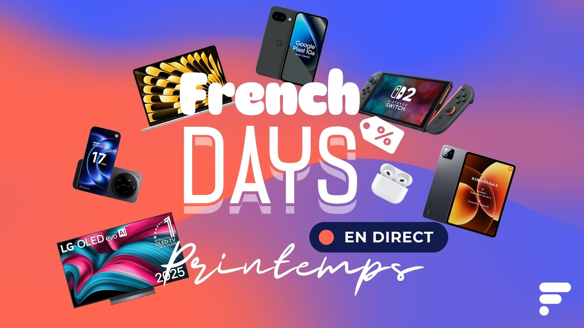 Les French Days continuent ce lundi : voici le TOP des offres Tech en DIRECT