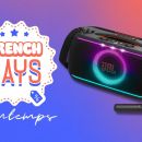 JBL PartyBox On-The-Go 2 : cette enceinte festive et nomade livrée avec un micro pour vos soirées karaoké chute sous les 300 € pendant les French Days