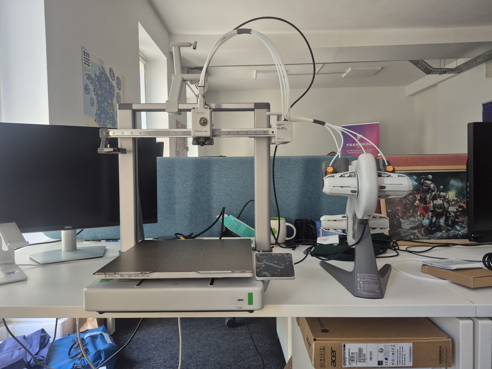 On a pris en main la Bambu Lab A2L, l&rsquo;imprimante 3D grand format à 379 euros