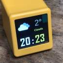 Cette mini horloge météo rétro coûte moins de 6 € et se bidouille à l&rsquo;infini