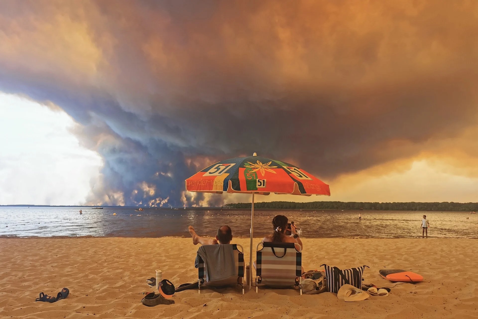 « Un Android assez ancien » : l’histoire derrière la photo des incendies de Gironde qui a fait le tour du monde