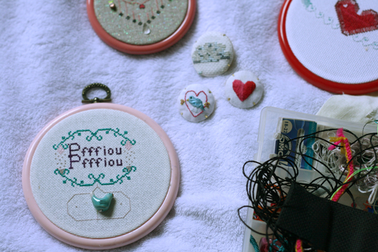 Marjorie Calle et ses broderies décalées