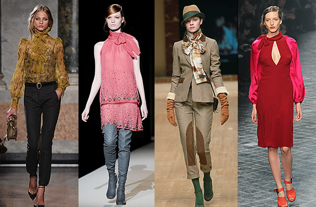 Colslavallière-pucci-albertaferretti-blugirl-soniarykiel Tendances Mode Automne Hiver 2011 2012