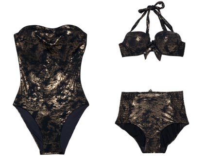 goldblack Natalia Vodianova pour Etam : le retour