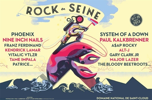 Rock en Seine 2013 : la programmation se dévoile !