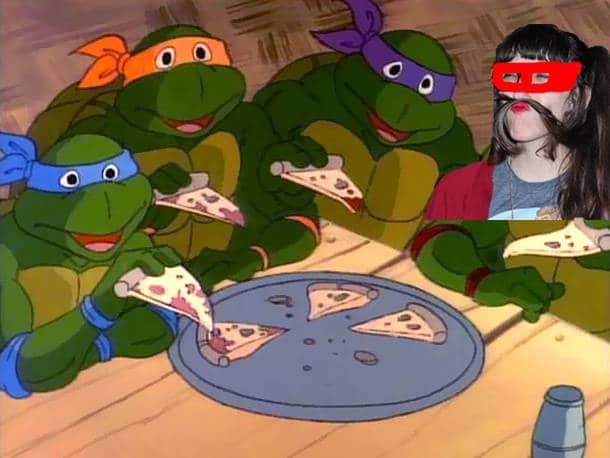 Les Pizzas Des Tortues Ninja Recettes Et Roller Coaster Culinaire