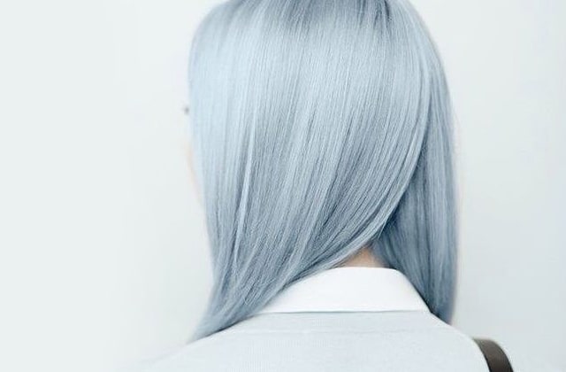 Les Cheveux Blue Jeans La Tendance Coloration Du Printemps 2016