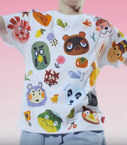 Uniqlo et Nintendo sortent une collection de 25 tee-shirts