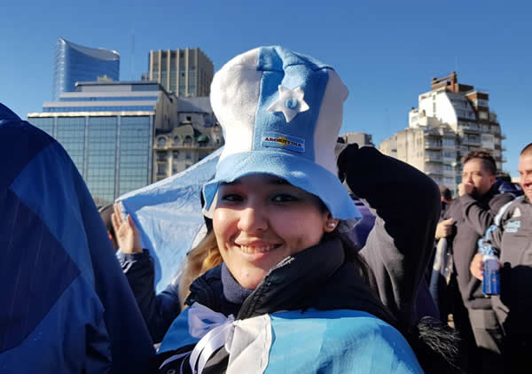 Buenos Aires, le 16 juin 2018. © Esther Meunier