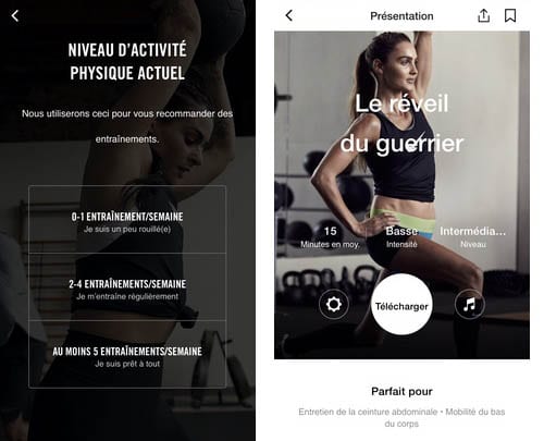 L’application s’adresse à tout le monde : débutantes, régulières et expertes !
