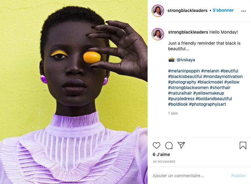 Instagram @strongblackleaders