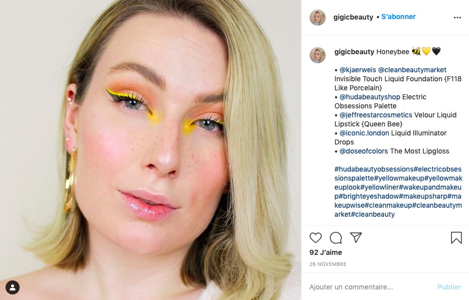 Instagram @gigicbeauty