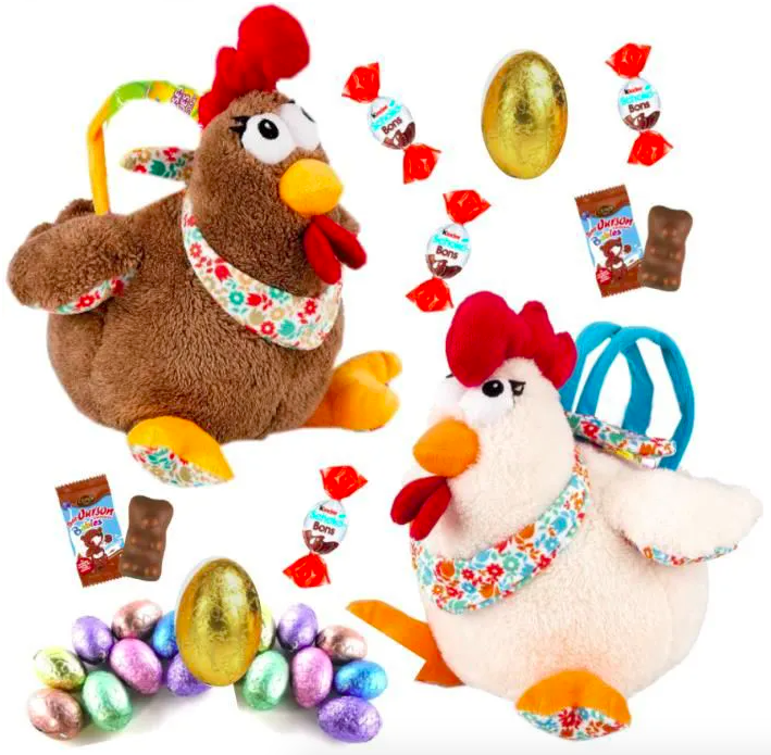 Sélection de chocolats de Pâques pour les enfants (c’est faux, on va tout bouffer)