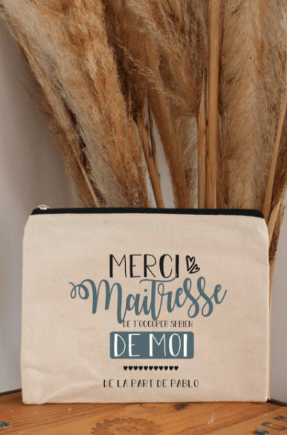 Pas d’inspi pour le cadeau de fin d’année à la maîtresse ou au maître ? On a ce qu’il faut !