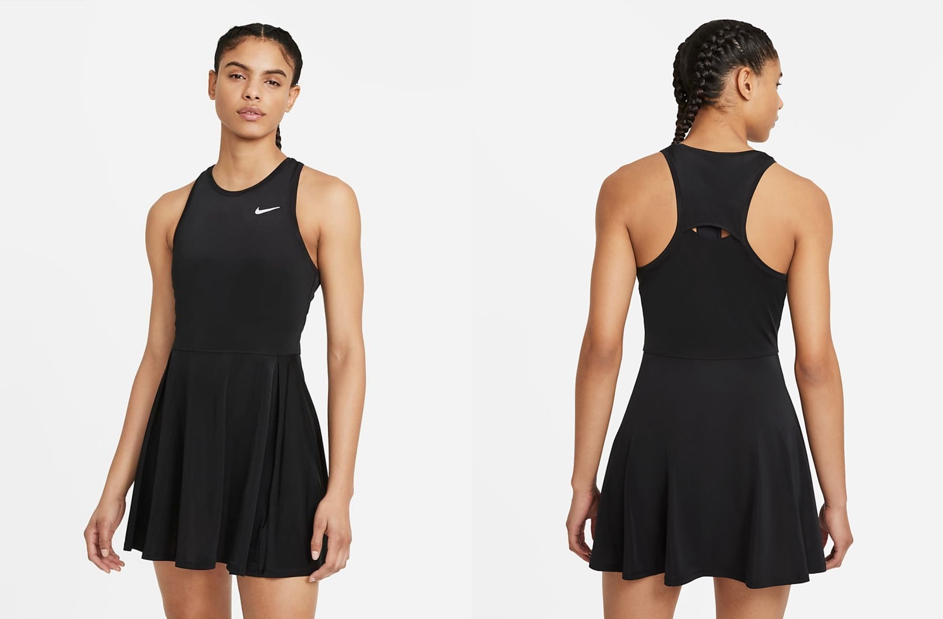 Détournées de leur fonction première, les robes de sport deviennent tendance pour le quotidien