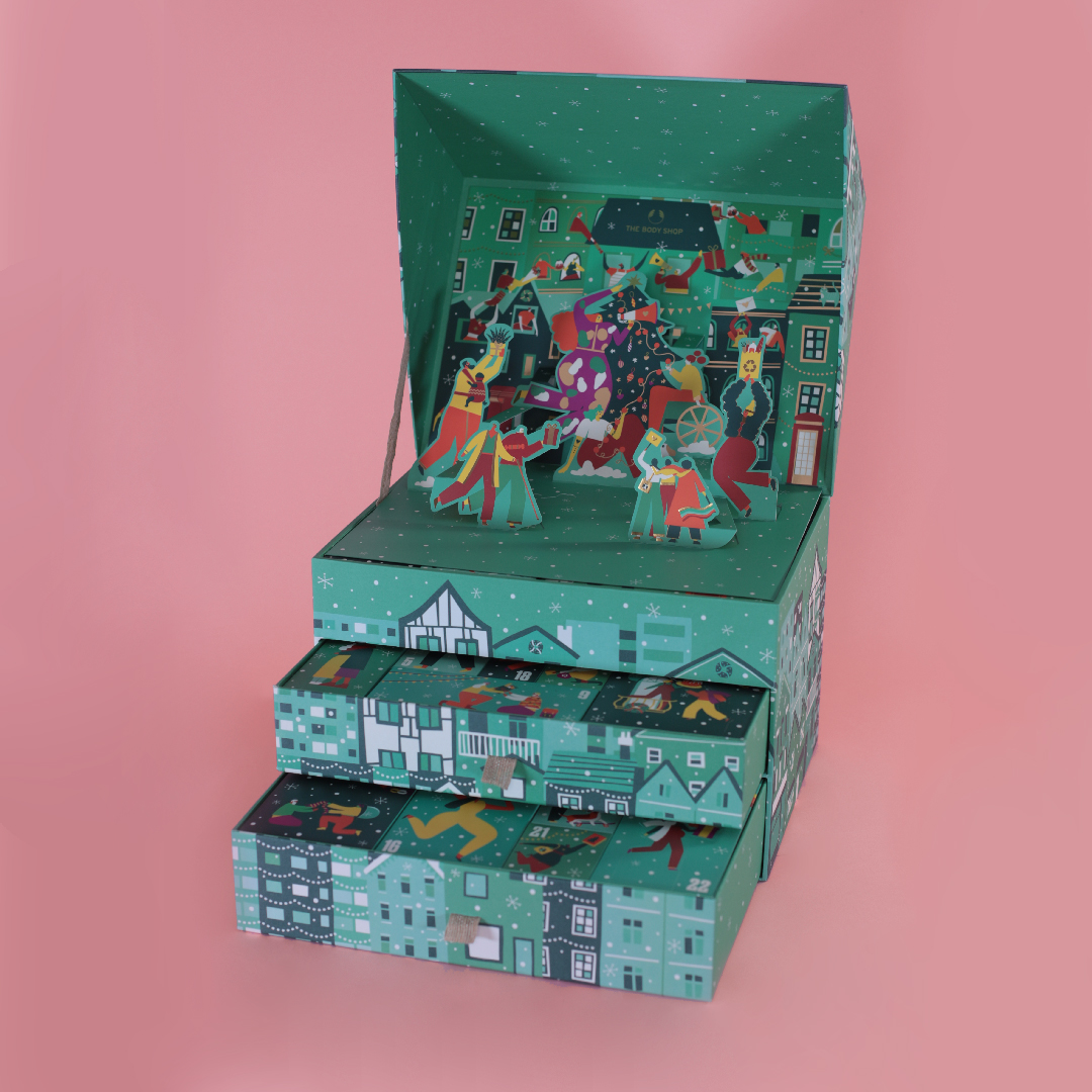 Le calendrier de l'Avent beauté The Body Shop