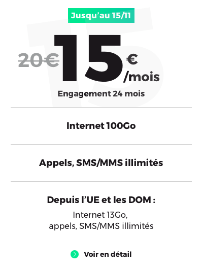 Vous voilà gâtée : RED by SFR vous offre 100 Go et un iPhone 8 pour 15 euros par mois