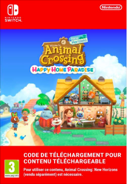 En rade de clochettes ? Le DLC d’Animal Crossing, Happy Home Paradise, est en promo