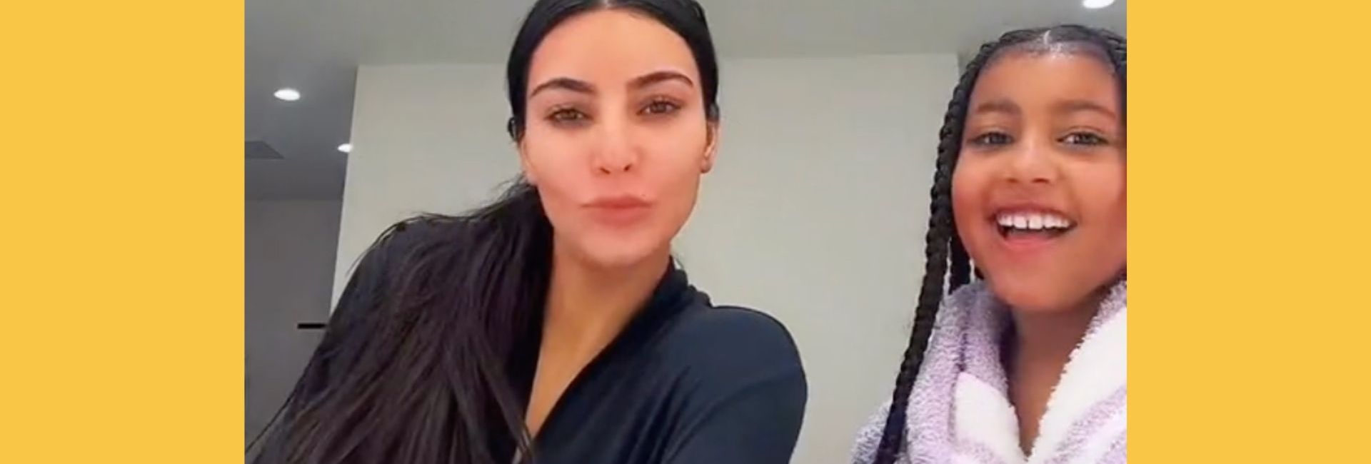 Kim-Kardashian-et-North-West-sur-TikTok