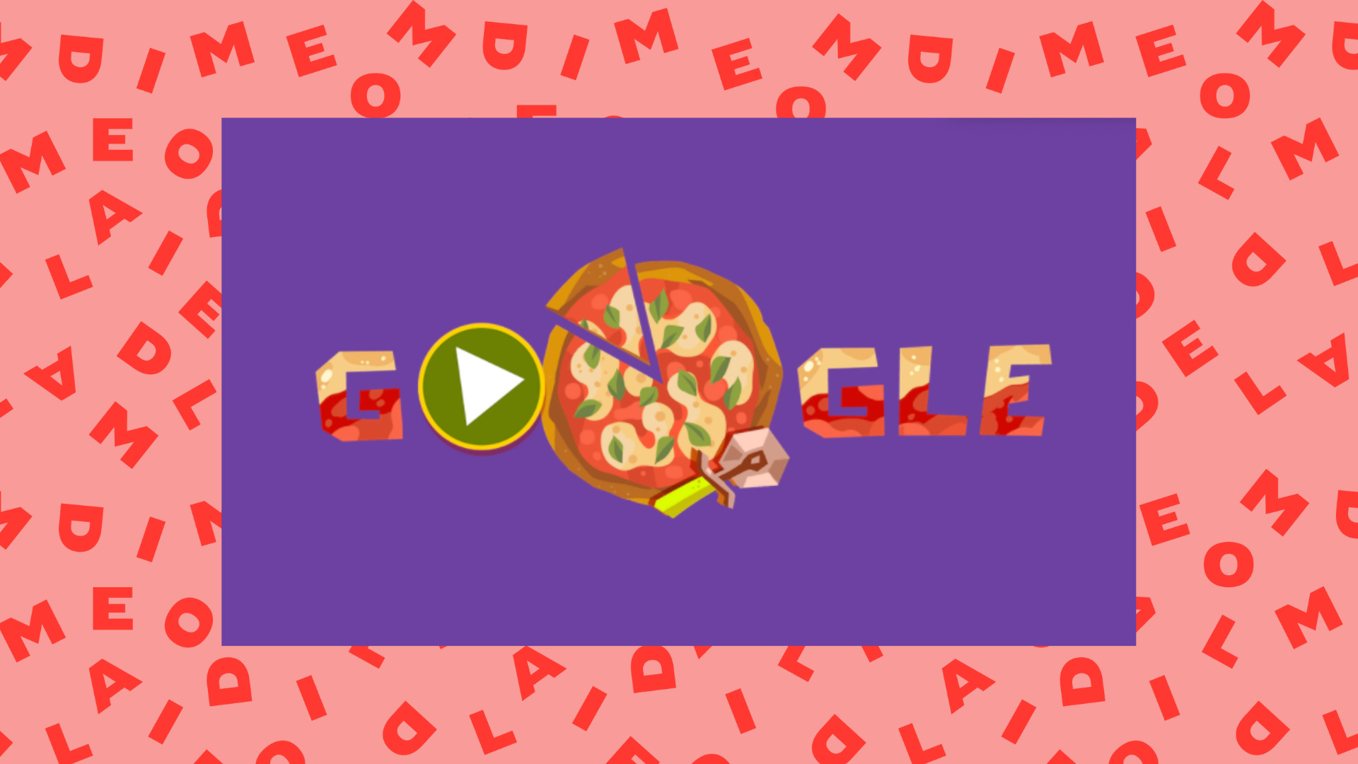 Un Google Doodle, des pizzas, et voilà votre addiction du jour (bisous