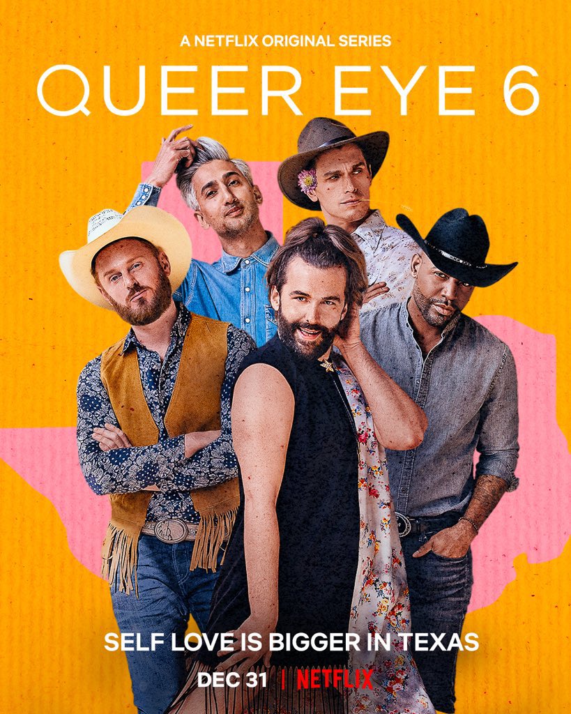 Ambiance country pour la saison 6 de Queer Eye, dispo le 31 décembre sur Netflix