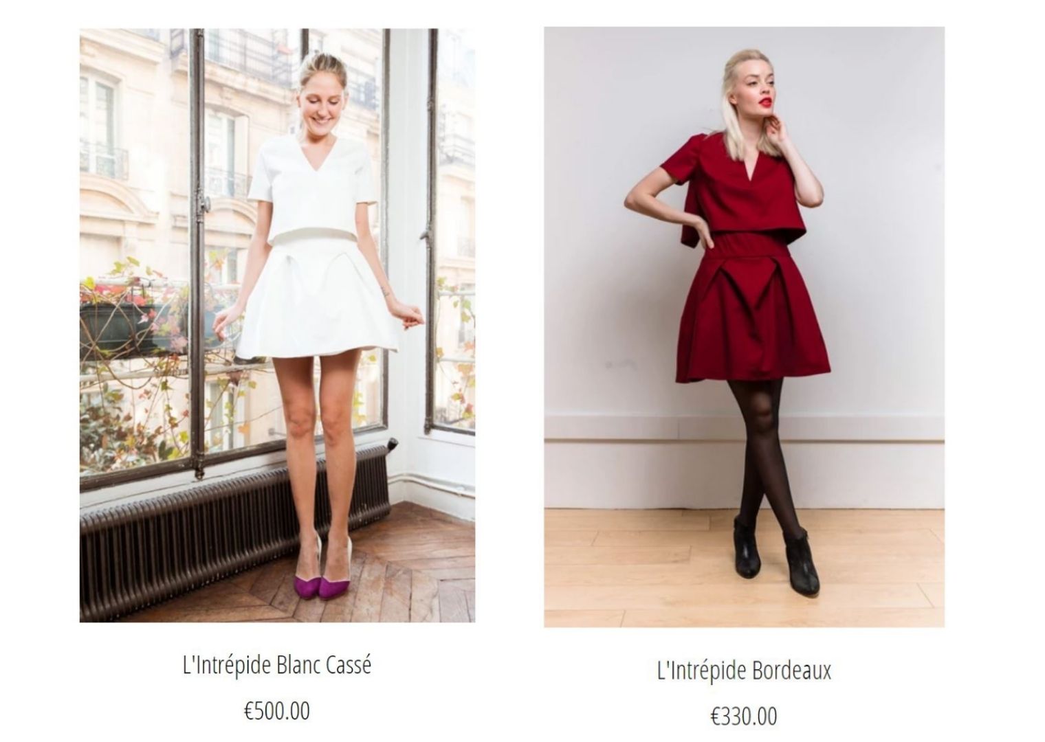 Dans certaines boutiques comme chez l’Amusée, les robes de demoiselle d’honneur sont en effet moins chères que les robes de mariée, malgré leurs similitudes. Mais encore faut-il les trouver en blanc !