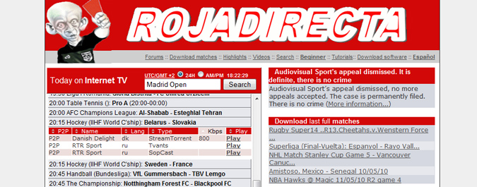 rojadirecta foot