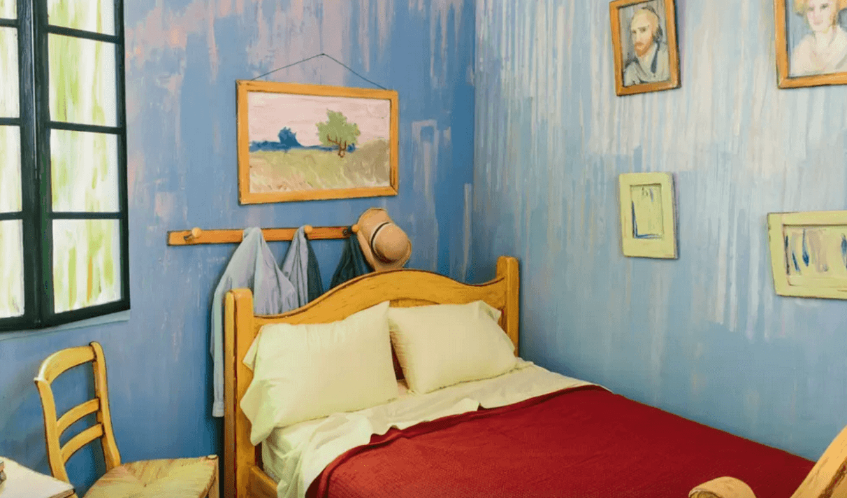 Van gogh a choisi sa chambre dans « la maison jaune » pour peindre sa toile. La Chambre De Van Gogh Original - Idée week-end : louez la chambre de Van Gogh sur Airbnb