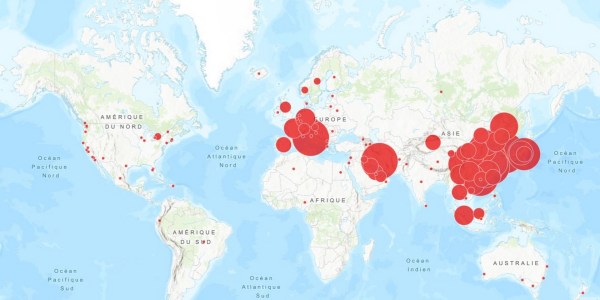 Coronavirus A Quelles Cartes Se Fier Pour Connaitre La Propagation