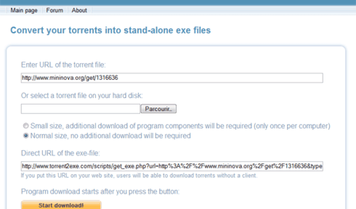 Что за файл torrent exe