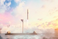 Elon Musk y croit : le premier spatioport flottant de SpaceX sera prêt en...