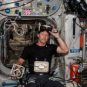 Thomas Pesquet in het internationale ruimtestation op 29 april 2021. // Bron: Flickr / CC / Nasa Johnson (bijgesneden afbeelding)